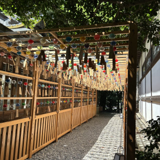 神社風鈴飾り