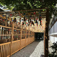 神社風鈴飾り
