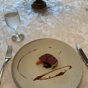 試食でいただいた牛肉料理|764186さんのザ・ミーツ マリーナテラスの写真(2533485)