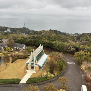 披露宴会場から見える景色