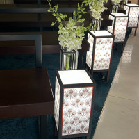 チャペル
チャペルの花はデフォルトで付いています