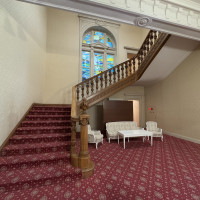 貴賓館階段：ウェディングフォトスポット