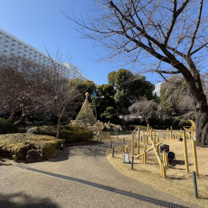 庭園：ウェディングフォトスポット|764276さんのグランドプリンスホテル高輪 貴賓館の写真(2504701)