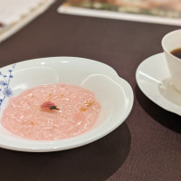 桜のデザート