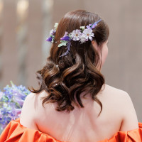 新婦ヘア