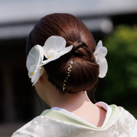 新婦ヘア