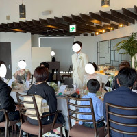 披露宴会場での撮影