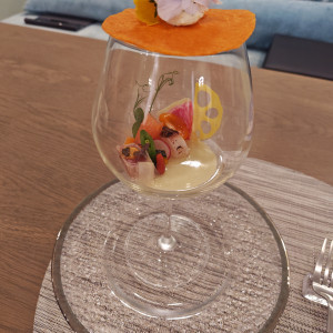 試食時の料理|764298さんのザ クラブ オブ エクセレントコーストの写真(2503699)