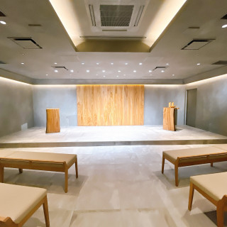 和の雰囲気がある挙式会場です。
