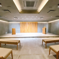 和の雰囲気がある挙式会場です。