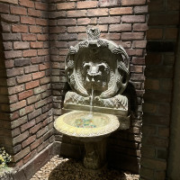ロビーには海外風のものがいっぱいありました。