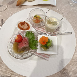 試食したお料理|764305さんのプリムローズ/FIVESTAR WEDDINGの写真(2521038)