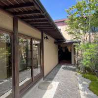 挙式へ移動する通路