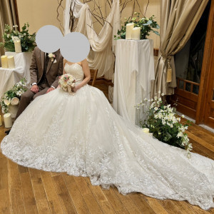 披露宴会場のフォトスペースの一部|764463さんのOrange Vert（オランジュ：ベール）●BRASSグループの写真(2563637)