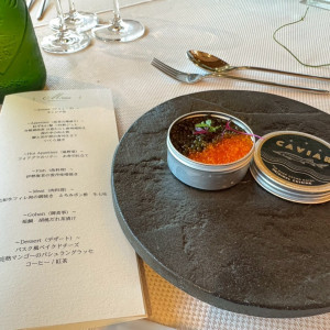 アミューズのキャビア缶|764480さんのザ マークグランドホテル（THE MARK GRAND HOTEL）の写真(2504684)