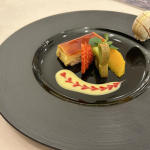 試食しました。|764483さんのロックハート城ウエディングの写真(2504571)