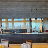 オープンキッチンが各会場に完備。