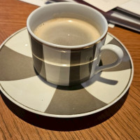 食後コーヒー。