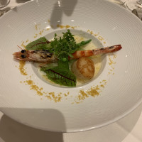 メイン魚介料理。