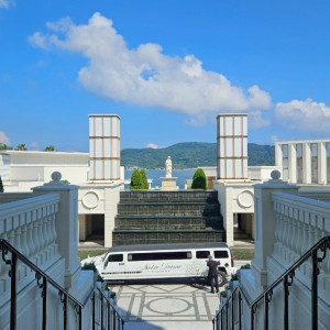 フラワーシャワー場所。|764489さんのノートルダムマリノア/FIVESTAR WEDDINGの写真(2505271)