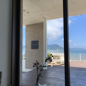 元レストランの会場の景色。|764489さんのノートルダムマリノア/FIVESTAR WEDDINGの写真(2505295)