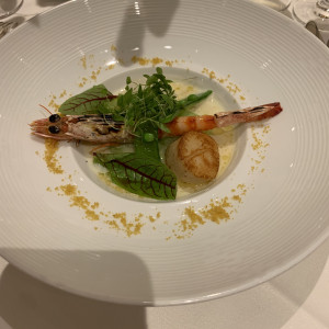 メイン魚介料理。|764489さんのレストランひらまつ博多の写真(2507208)
