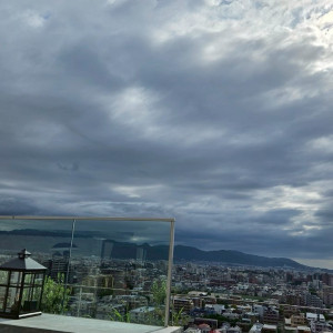 デッキからの景観。|764489さんのHilltop Resort YAMANOUE (ヒルトップリゾート ヤマノウエ)の写真(2505581)