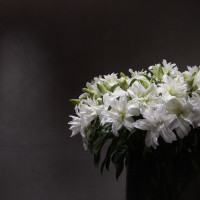 式で使われた花