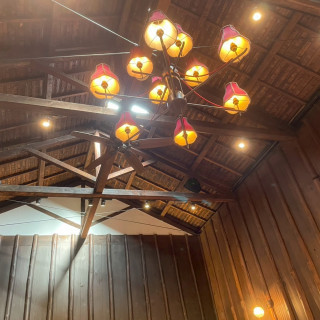 挙式会場の照明