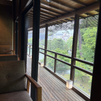 庭が素敵でした。