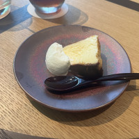 試食のチーズケーキ