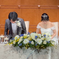 披露宴の始まり
