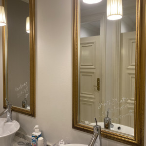 ミラーメッセージ|764732さんのアーセンティア迎賓館(高崎)/テイクアンドギヴ・ニーズウェディングの写真(2545265)