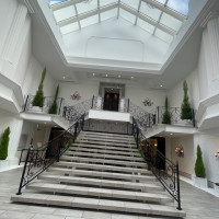 チャペル出口付近