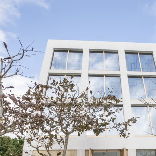 チャペル出口側。