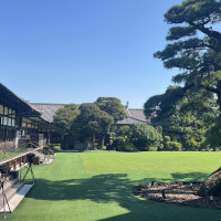 広々とした庭