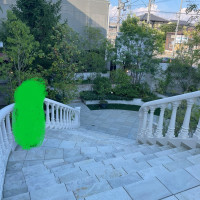 外階段上からの景色
