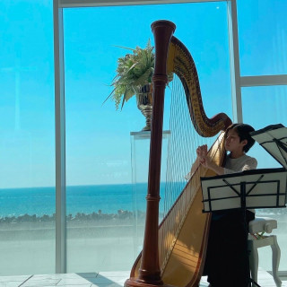 ハープ演奏