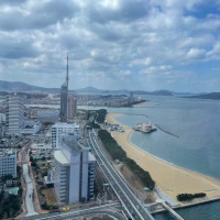 待っている間も開放感あるところでした。