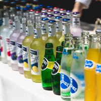 ガーデン乾杯