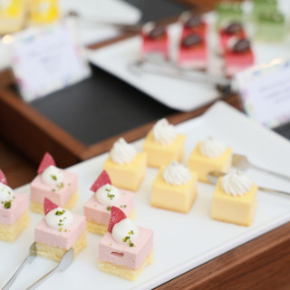 デザートビュッフェのケーキです