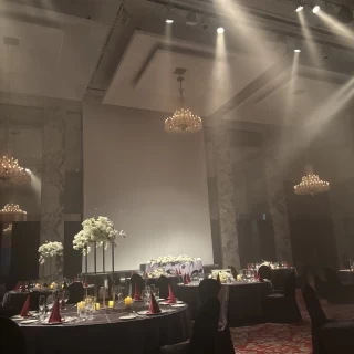 大人数収容可能な披露宴会場です!