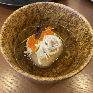 しらすといくらの焼きリゾット