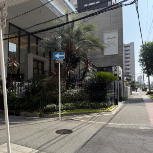外観もオシャレです。|765028さんのアルカンシエル luxe mariage 大阪（アルカンシエルグループ）の写真(2507490)