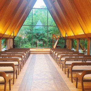 緑の美しいチャペルです|765075さんの高宮庭園茶寮の写真(2507811)