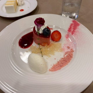 コース了解のデザートです。