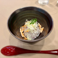 コース料理のお茶漬けです。