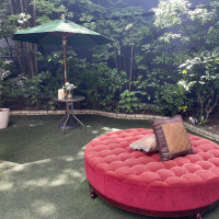 小さなガーデンがありました。