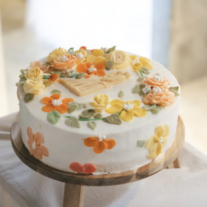 ウェディングケーキ|765087さんのpecorino wedding（ペコリーノウェディング）の写真(2508286)
