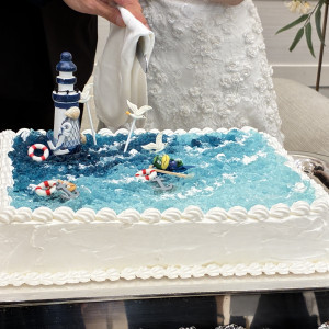 ウェディングケーキ|765129さんのアールベルアンジェ名古屋の写真(2605844)